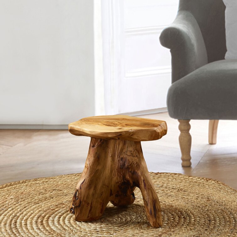 Gerritt Solid Wood Accent Stool